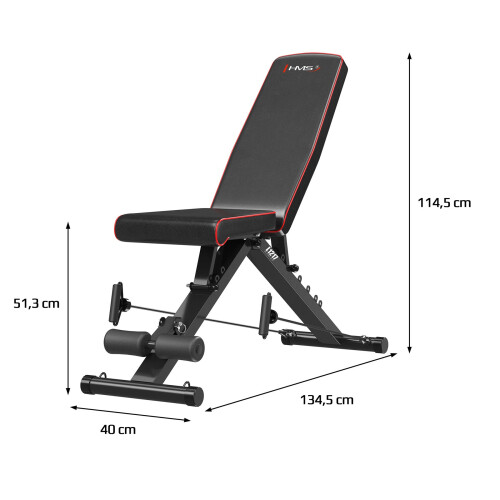 Foldable Adjustable Exercise Bench with Resistance Ropes 2