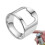 Titanium stål bartenderring flaskeåbner 1 stk 8