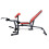 Barbell Bench with Adjustable Height and Safety Rack 7