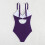 Women's Wrap Push-Up One-Piece Swimsuit with Tummy Control 4
