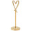 Wedding Table Number Stand Iron Memo Clip Note Clamp Elegant Design Premium Material Sturdy Support Durable Structure Reusable Multi Use Compact Light 5