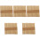 1000Stk Multipurpose Holz Eisstiele, Langlebig, Hellbraun, DIY-Set 3
