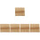 1000Stk Multipurpose Holz Eisstiele, Langlebig, Hellbraun, DIY-Set 5