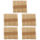 1000Stk Multipurpose Holz Eisstiele, Langlebig, Hellbraun, DIY-Set 6