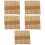 1000Stk Multipurpose Holz Eisstiele, Langlebig, Hellbraun, DIY-Set 7