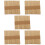 1000Stk Multipurpose Holz Eisstiele, Langlebig, Hellbraun, DIY-Set 8