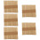 1000Stk Multipurpose Holz Eisstiele, Langlebig, Hellbraun, DIY-Set 11