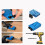 Screw Stealth Pocket Hole Jig, Γωνιακό Εργαλείο Γωνίας Ξυλουργικής 15 Μοιρών με Ρυθμιζόμενο 5