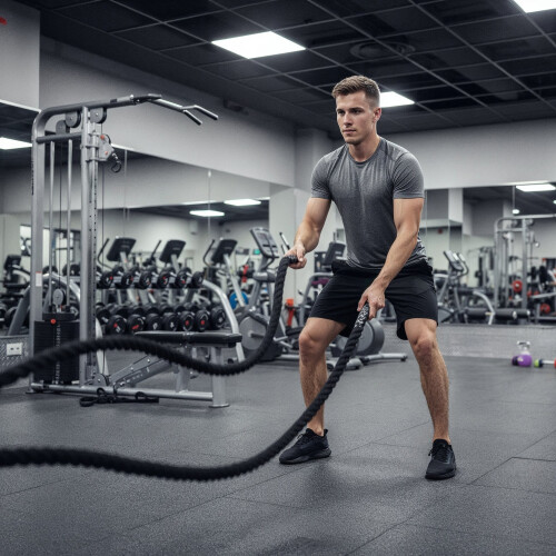 Trainingsseil, 2 m Länge, strapazierfähiges Material 1