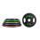 10 kg Rubberized Olympic Plates, Set of 2 7