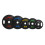 10 kg Rubberized Olympic Plates, Set of 2 8
