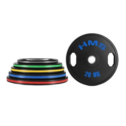 Olympic gummivektskiver, 2 x 20 kg 1
