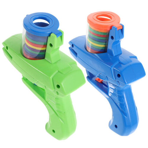 8Sets Weiche Scheibenschleuder Für Spielerische Kinder 1