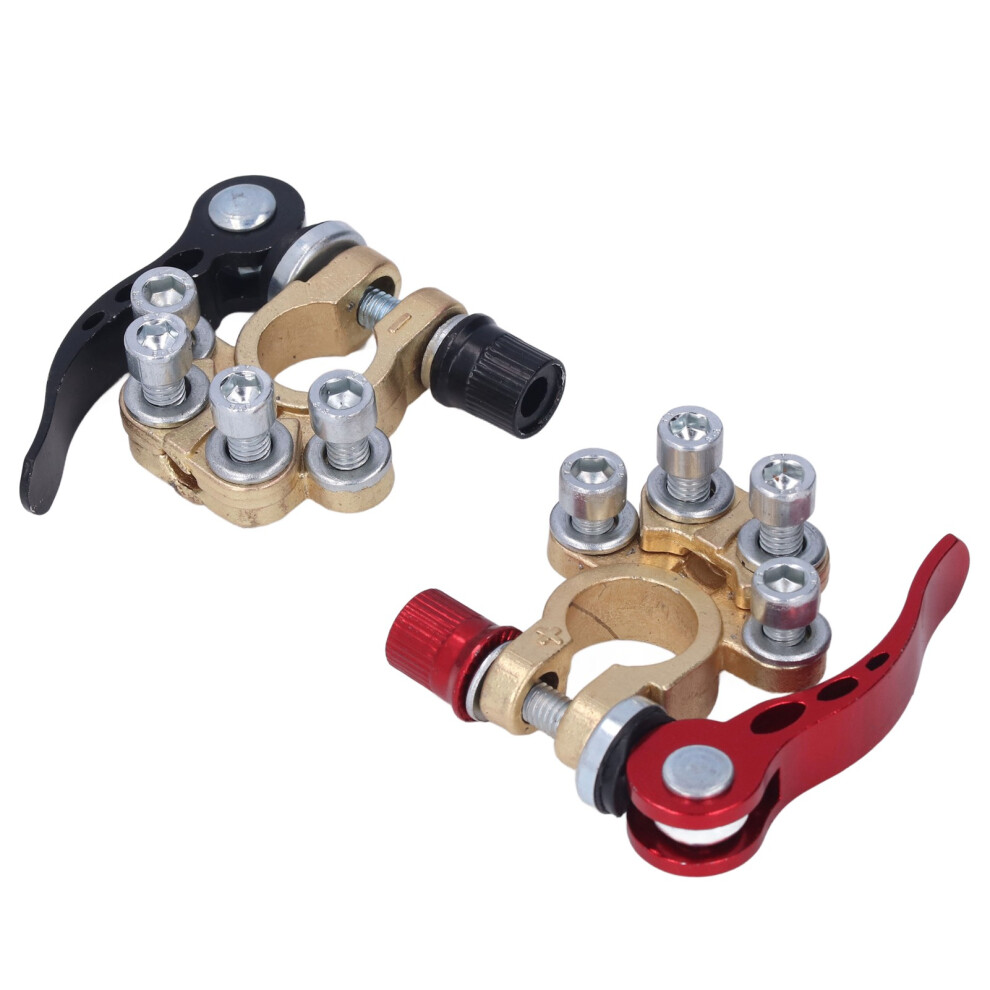 Quick Release Car Battery Terminal Kit 2Pcs