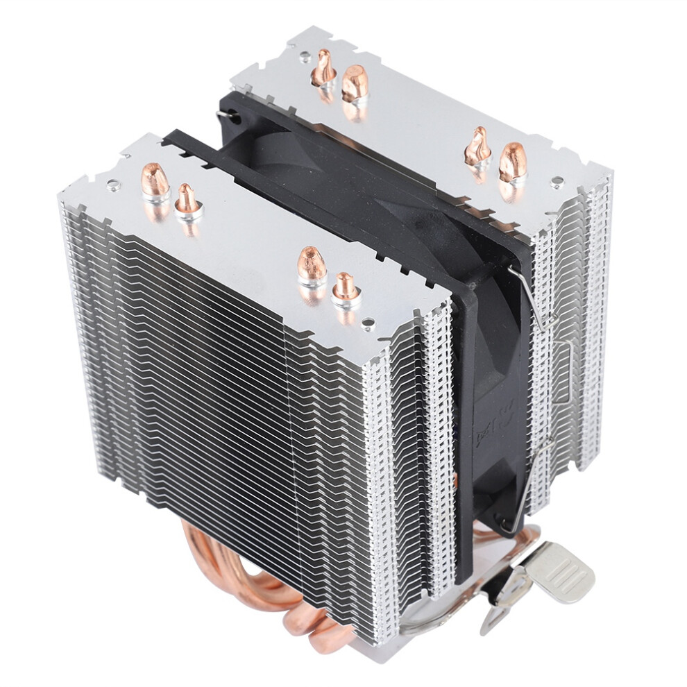 Cpu Heat Sink Fan 4 Pipe For Lga Amd 7790334066119