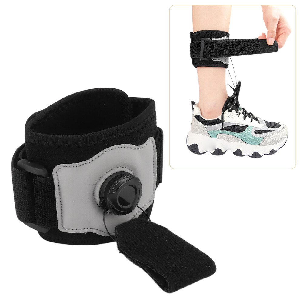 Afo Foot Drop Brace, Adjustable, Left/Right Support for Gait Improvement