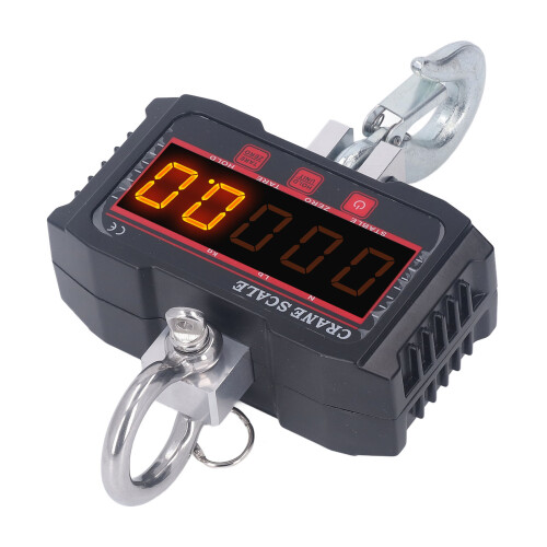 High Precision Digital Crane Scale Heavy Duty LCD Backlight Display Remote Control Unit Conversion Data Hold Auto Power Off Overload Warning For 2