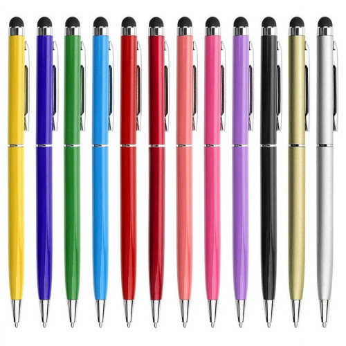 Stylus Pen Universal Compatibility High-Performance Dual-Function Stylus with Ballpoint Pen Sensitive, Anti-scratch, Fingerprint-proof for iPad