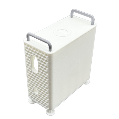 Desktop Stand for Mac Mini M4/M4 Pro 2024 – 3D Printed Vertical Protective Case & Storage Rack 2