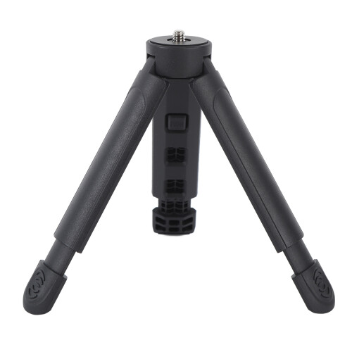 Adjustable Height Tripod For Mini Desktop Tripod With Multi Use Tripod Stabilizer, Non Slip Camera Holder Universal1/4Inch Screw Foldable 2