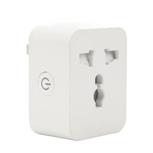 Smart Plug With Timer Function, Voice Control Remote Controlled Outlet Compatible With Alexa Bluetooth Mesh Compact Design Simple Setup Schedule