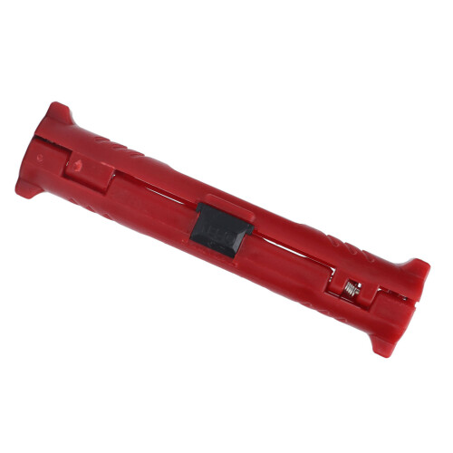 Replaceable Blade Cable Stripper Universal For Coaxial Cable Stripping Audio Video Data Cables Wire Stripping Ergonomic Grip Design Built In Spring 2