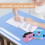 Reusuable Math Practice Roller Stamp For Kids, Teaching Stamp Featuring Addition Subtraction Multiplication Division, Smart Educational Tool With 3