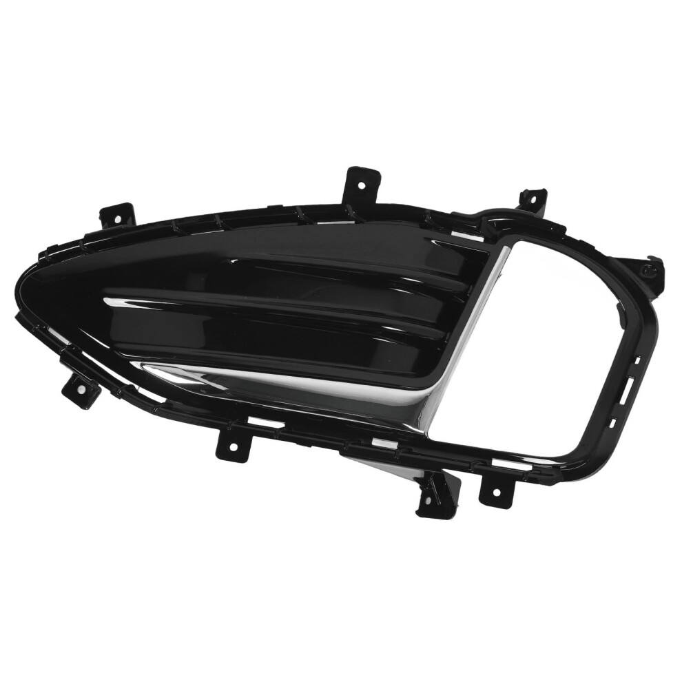 Glossy Front Bumper Fog Grille Cover For Edge 2019-2023 Left Black 4671387325213
