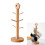 Sophisticated Solid Wood Mug Stand, Space-Saving Countertop Organizer For Your Kitchen Or Office 1