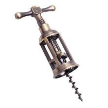 Sophisticated Wine Opener, Stainless Steel Antique Bronze Finish Corkscrew Ensures Effortless Cork Extraction, Elegant Design For A Refined Home Bar,