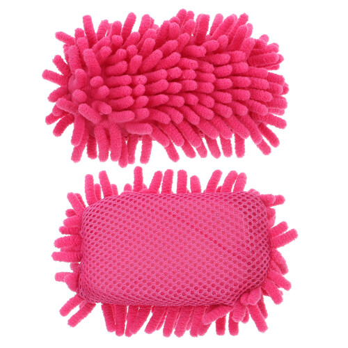 2set Dry Eraser Cleaner Pink Chenille For Company Use