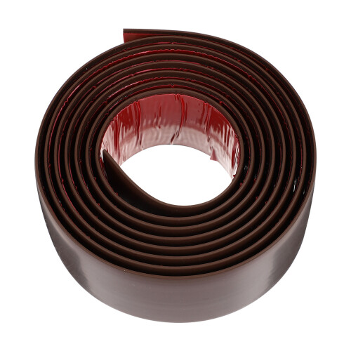 4Pcs Smooth Coffee Floor Transition Strips Self Adhesive PVC Divider