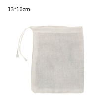 Cotton Sachet Bags, Reusable Spice Bags For Storing Tea, Coffee, Or Spices, Drawstring Design Ensuring Easy Use And Cleanliness (13*16Cm)
