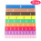 Fraction Equivalence Learning Kit Magnetic Fraction Bars Rainbow Math Manipulatives Visual Learning Tool Hands-On Math Resource Double Sided 2