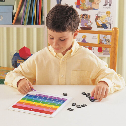 Fraction Equivalence Learning Kit Magnetic Fraction Bars Rainbow Math Manipulatives Visual Learning Tool Hands-On Math Resource Double Sided 2