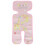 4Pièces Coussin De Siège Poussette En Rose 1