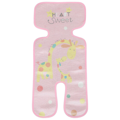 4Pièces Coussin De Siège Poussette En Rose
