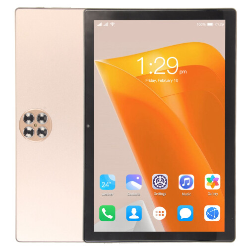 Long Battery Life Tablet Android Tablets2025, Android Tablet HD Touchscreen IPS Display WiFi Bluetooth Quad Core Processor Dual Camera Expandable 2