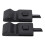 2x Lock Knob Tab 15214027 ABS Ebony 5