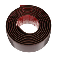 2Pièces Bandes De Liaison Sol Autocollantes En PVC Durable Café