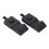 2x Lock Knob Tab 15214027 ABS Ebony 21