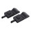 2x Lock Knob Tab 15214027 ABS Ebony 10
