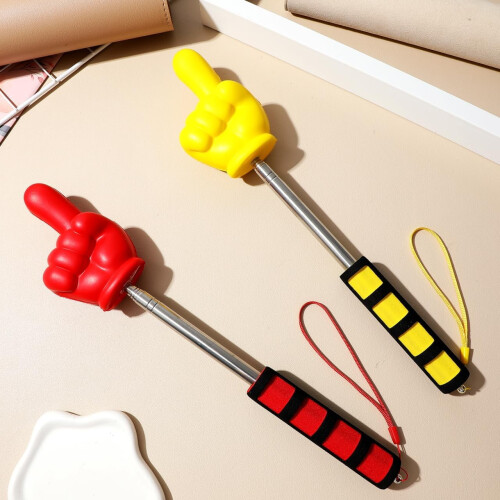 2pcs Pointer Stick for Classroom Teachers Students Extendable Finger Pointer Stick Classroom Essentials 1