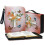 Δερμάτινη θήκη Βίβλου PU Crucifix Lily Butterfly – Ελαφριά, αποσπώμενο λουράκι καρπού, 2XL, 4