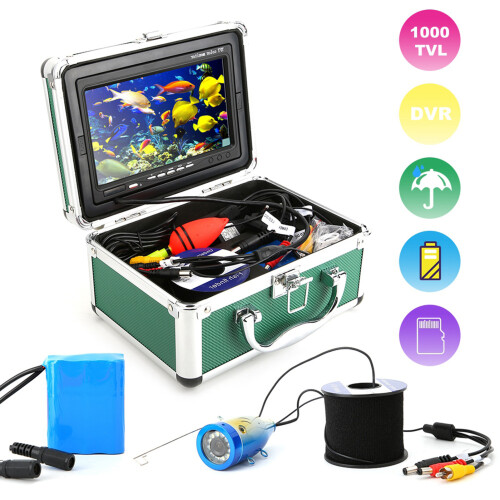 Σύστημα υποβρύχιου ψαρέματος με κάμερα With7Inch LCD, υπέρυθρες ακτίνες ανιχνευτή 2
