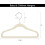 MY Kids Hangers Velvet50Pack - Κρεμάστρες από τσόχα για μωρά, αντιολισθητικές, για νήπια 3