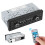 Bluetooth Enabled Car Stereo With AUX Input Clock Display Mute Function USB TF Port Remote Control Supports Multiple Audio Formats 8
