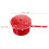 4 Pcs Verse Mini Kitchen Accessories 4.00X2.00X1.00CM Red 2