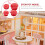4 Pcs Verse Mini Kitchen Accessories 4.00X2.00X1.00CM Red 8