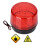 Emergency LED Strobe Light - Red 12/24V Hazard Warning Beacon 3